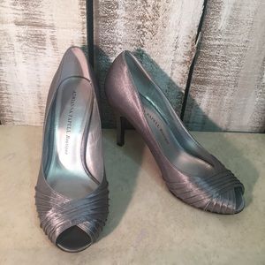 Adriana Papell Boutique Satin Pumps